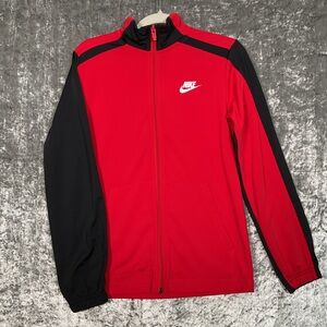 Nike Kids Red and Black Jacket